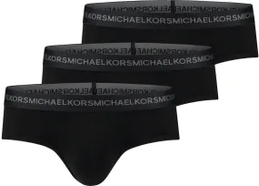 Mens Michael Kors Stretch Factor Basic Logo Brief (3 Pack)