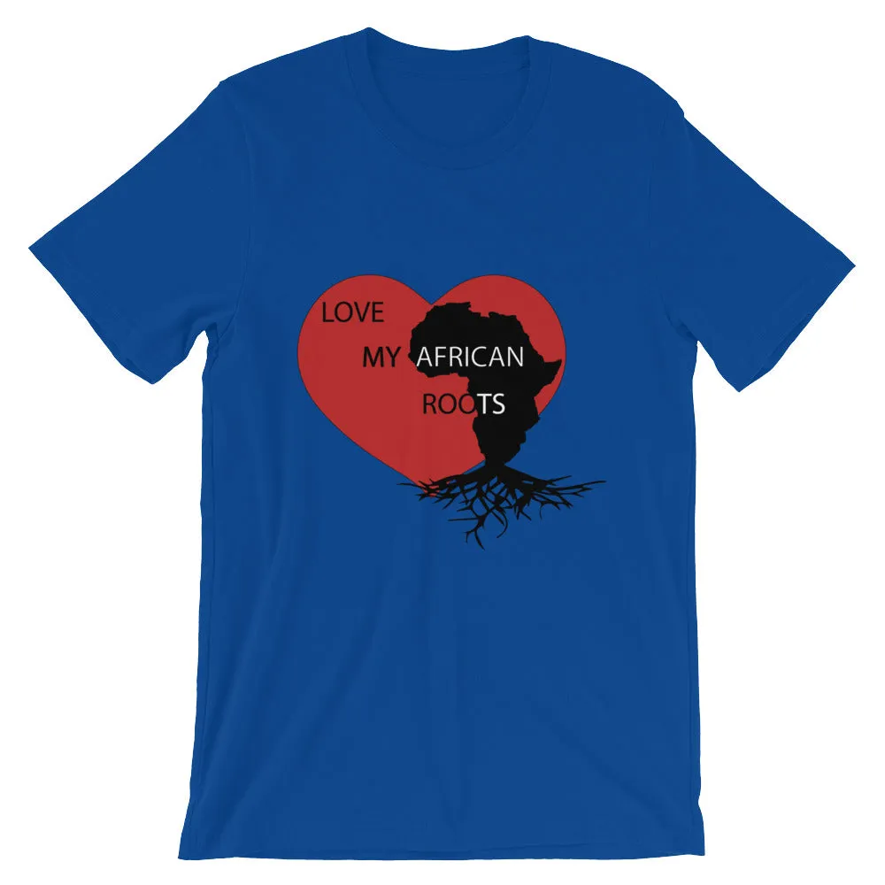 Men's short sleeve Love My African Roots t-shirt