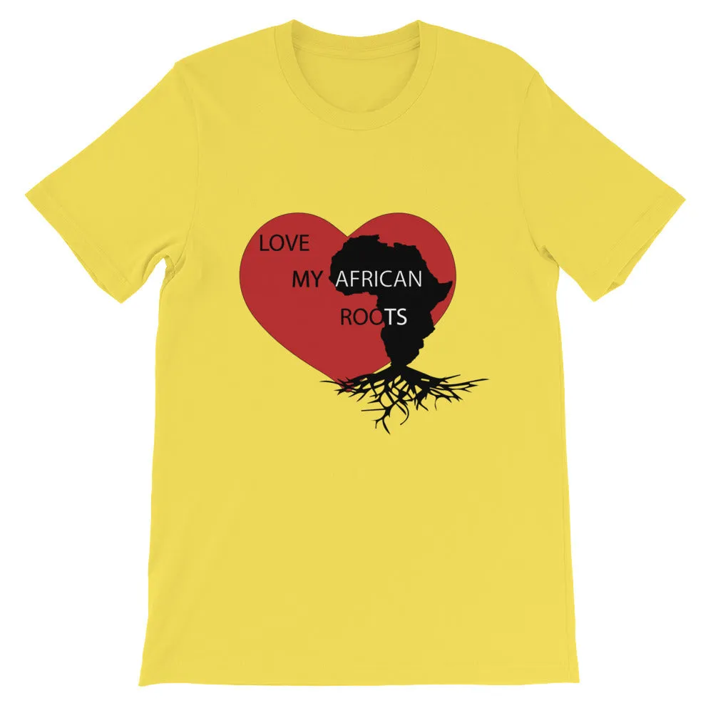 Men's short sleeve Love My African Roots t-shirt