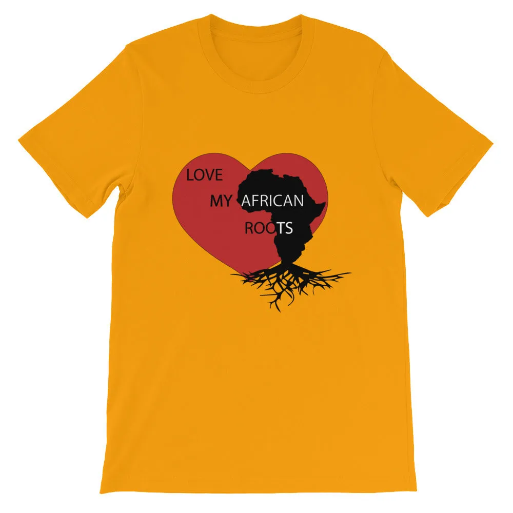 Men's short sleeve Love My African Roots t-shirt