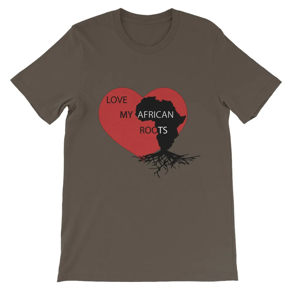 Men's short sleeve Love My African Roots t-shirt