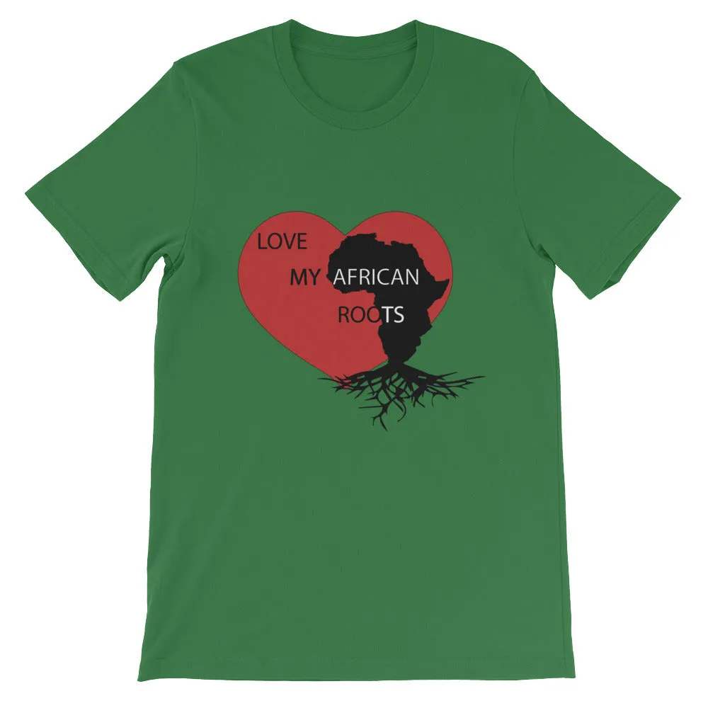 Men's short sleeve Love My African Roots t-shirt