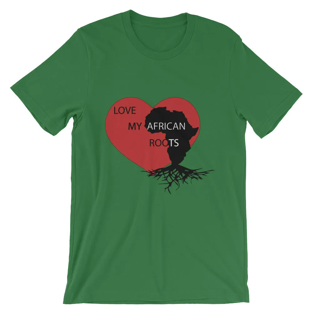 Men's short sleeve Love My African Roots t-shirt