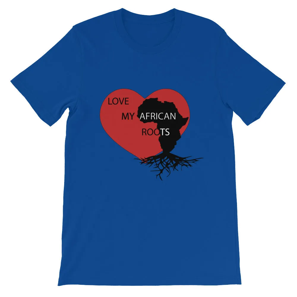 Men's short sleeve Love My African Roots t-shirt