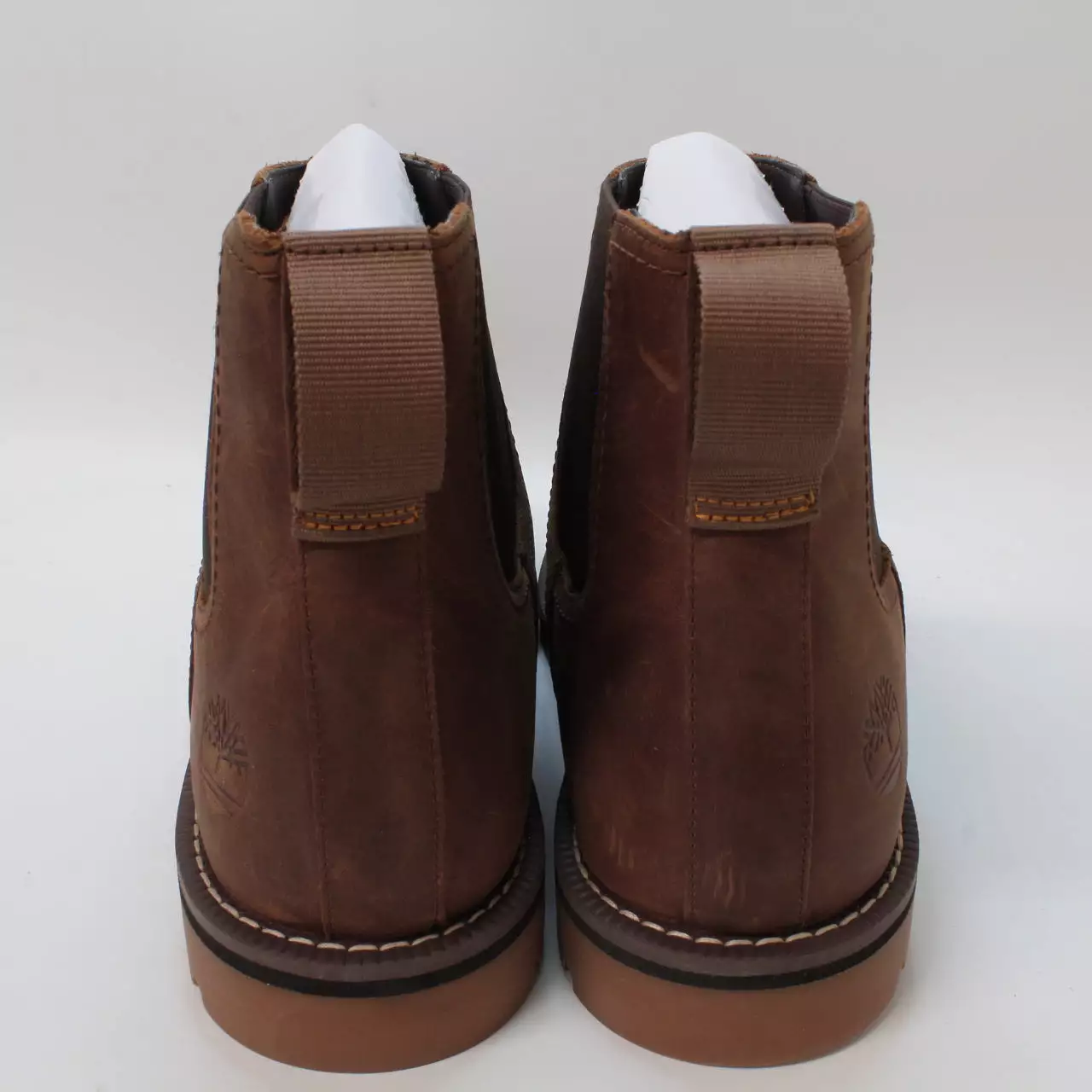 Mens Timberland Larchmont Chelsea Rust Full Grain