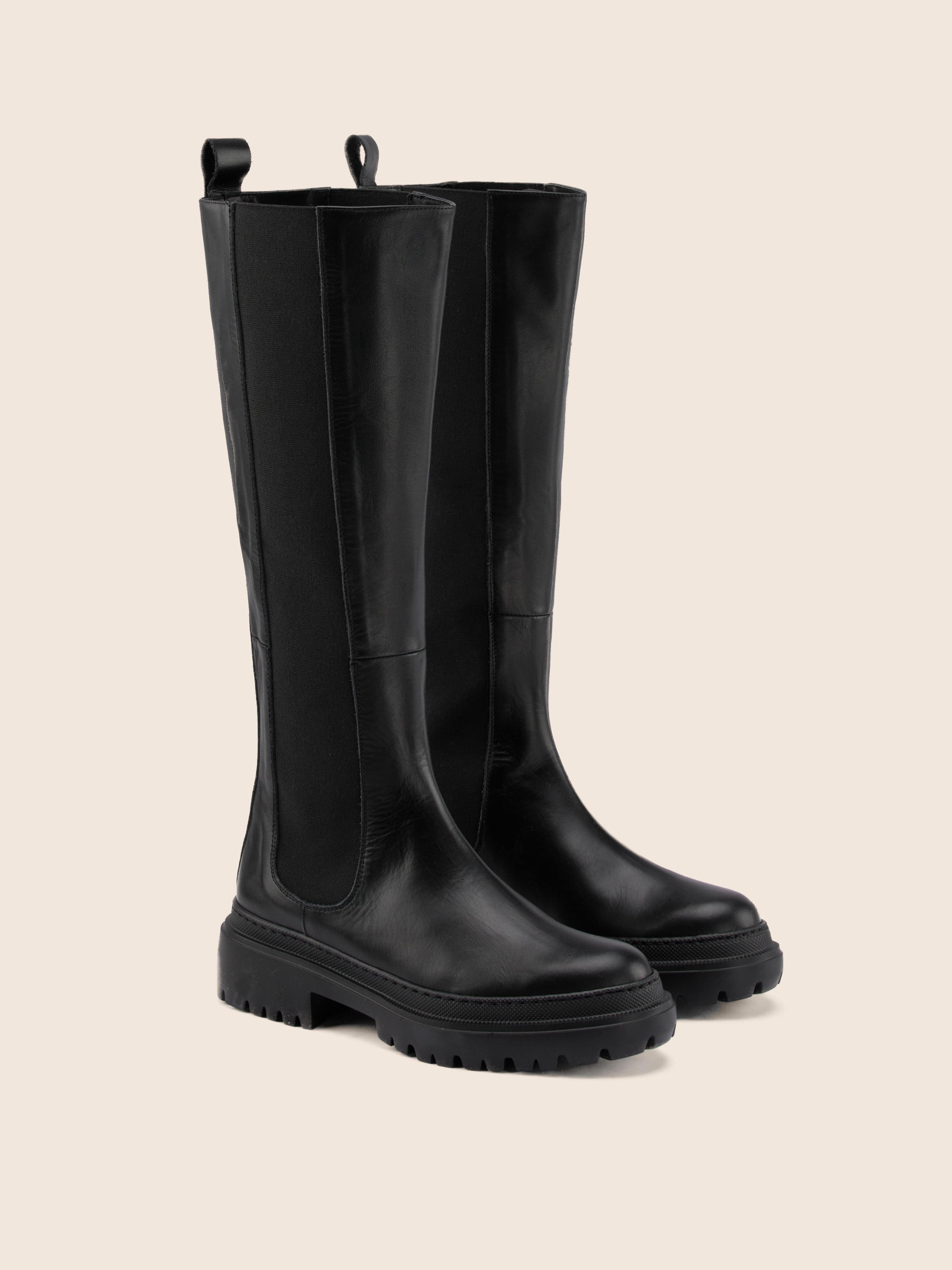 Monza Black Boot