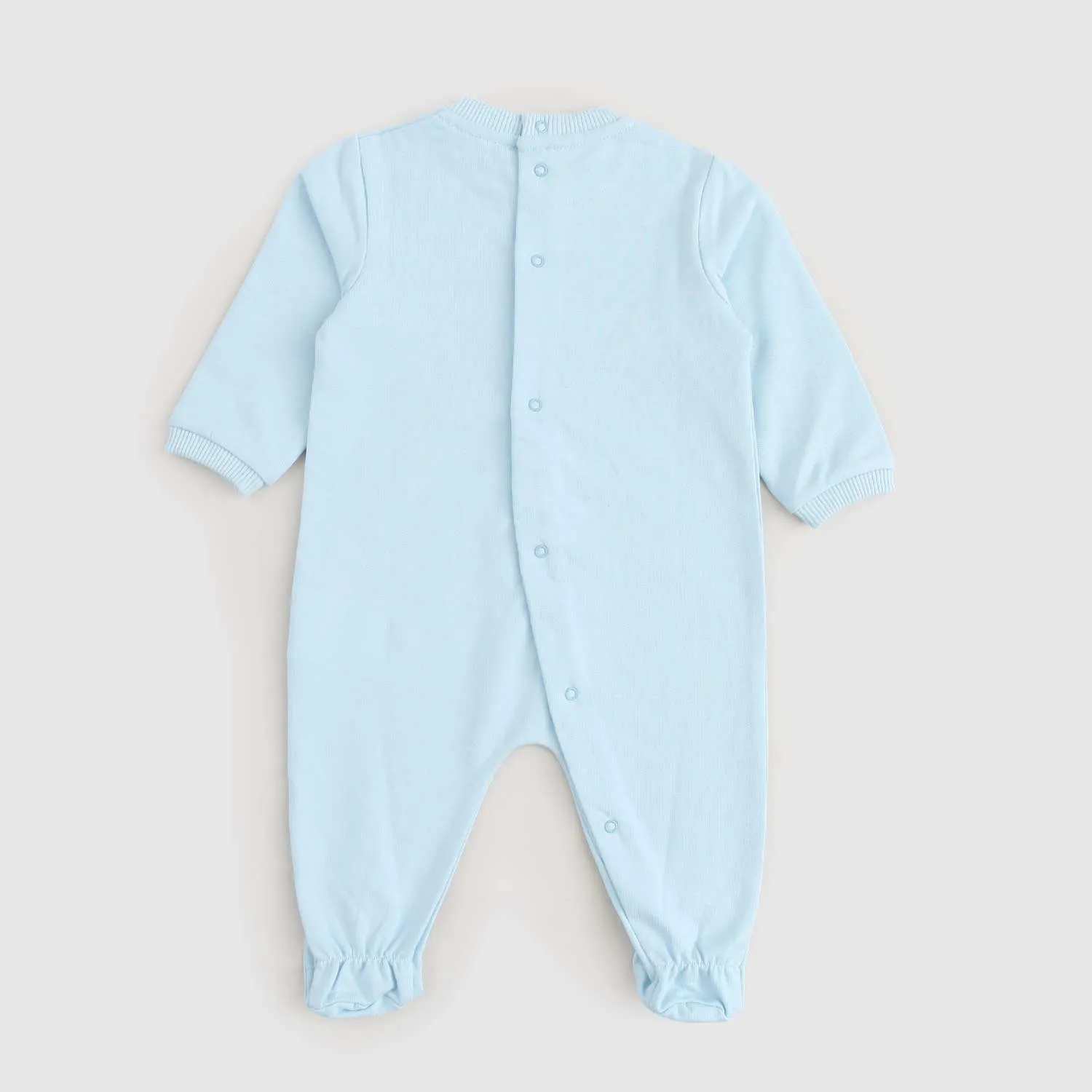 Moschino Baby Blue Long Romper