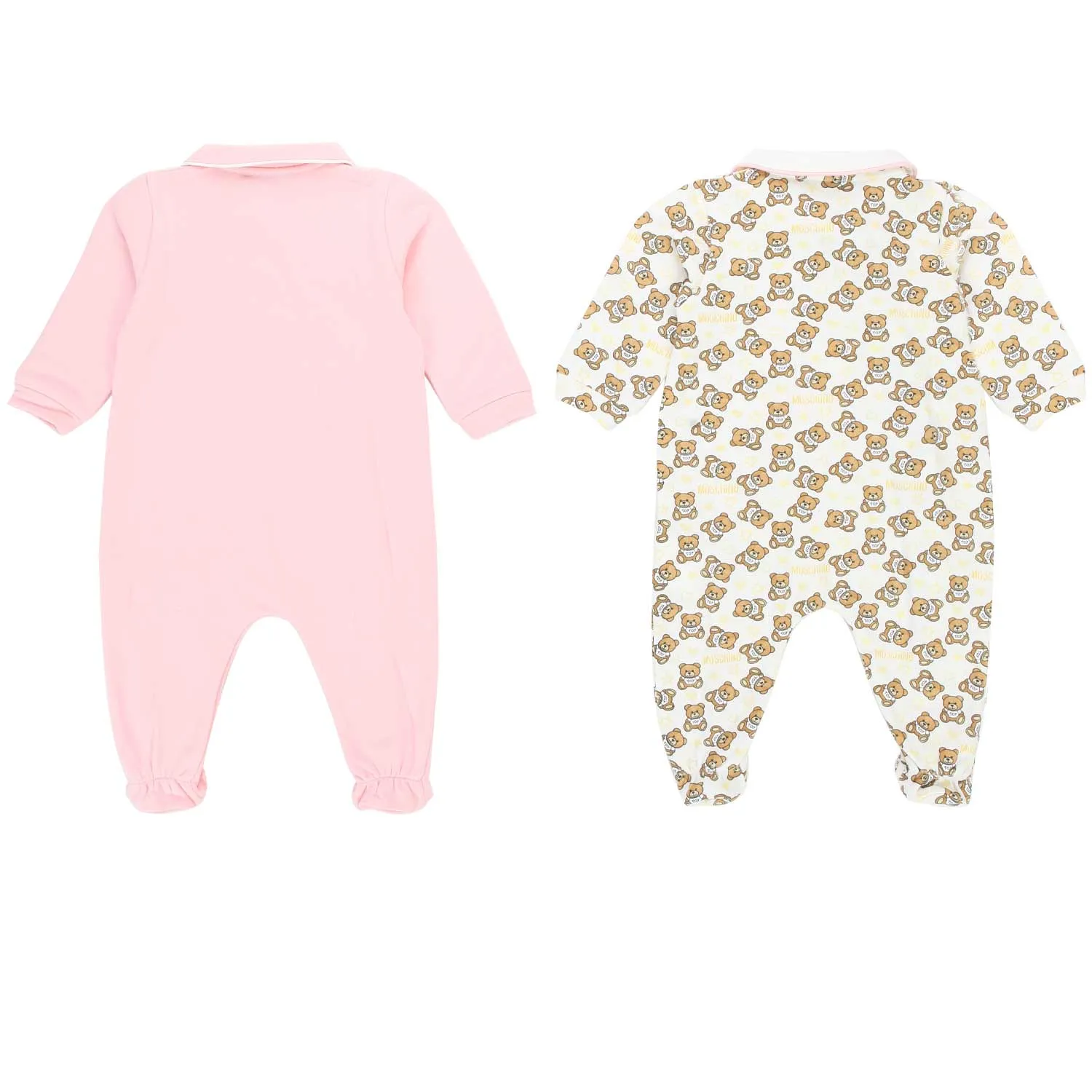 Moschino Baby Girl Pink Romper Set