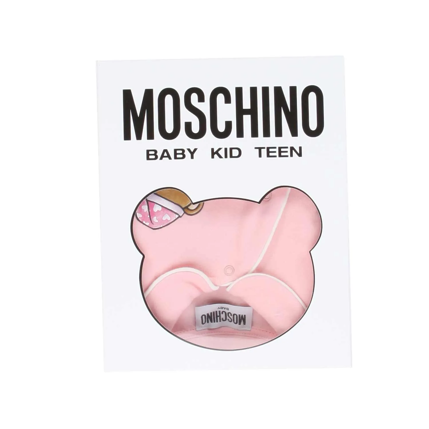 Moschino Baby Girl Pink Romper Set