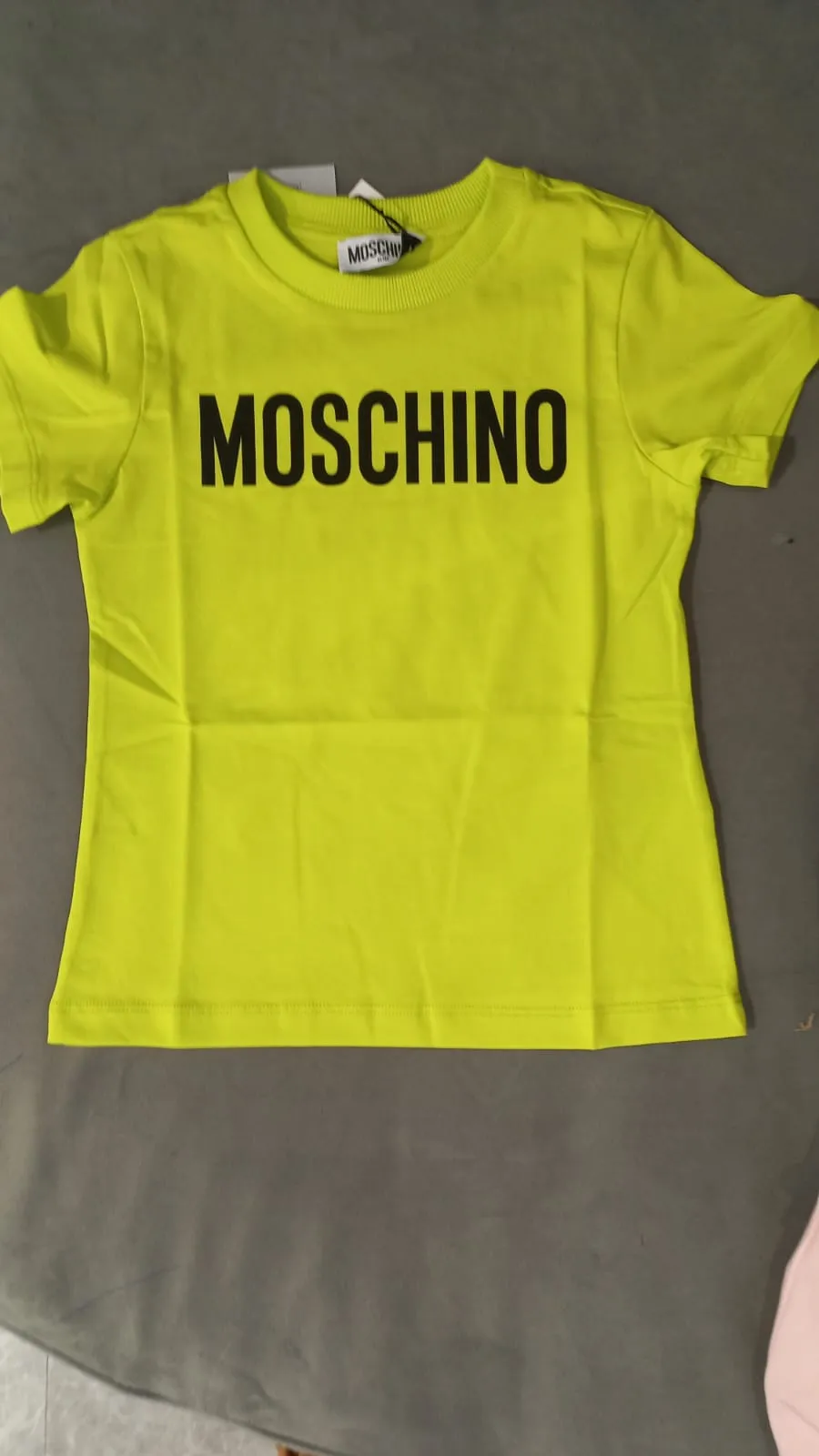 Moschino T-Shirt Logo Lime