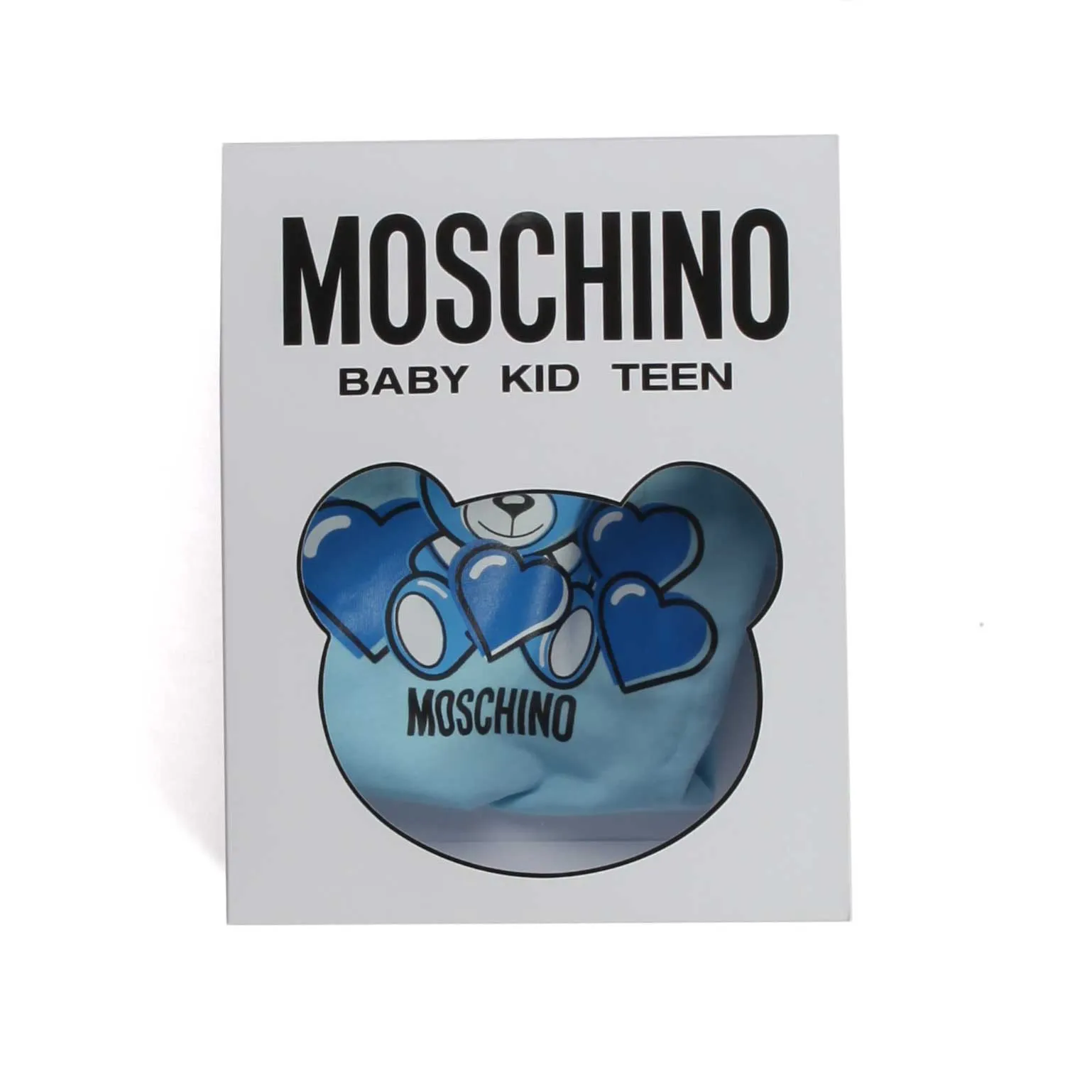 Moschino Teddy Bear Light Blue Romper