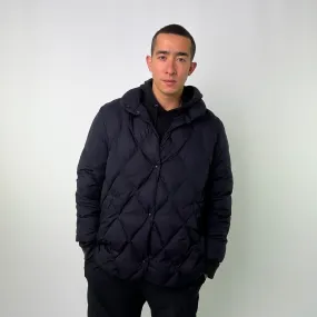 Navy Blue 90s Moncler Puffer Jacket Coat (L)