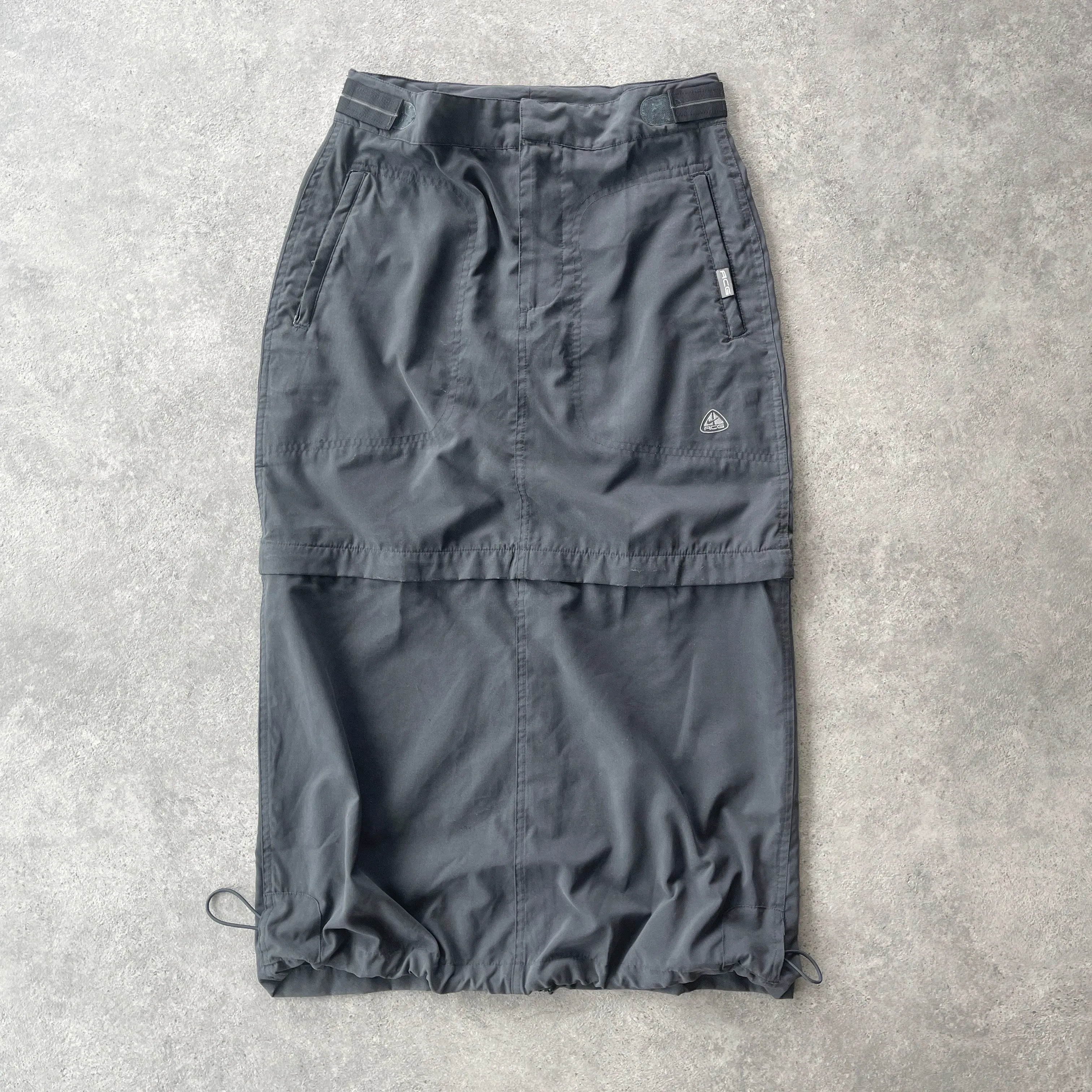 NIKE ACG S/S 2002 CONVERTIBLE TECHNICAL CARGO MAXI SKIRT (