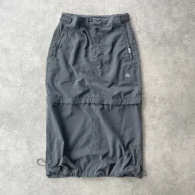 Nike ACG S/S 2002 convertible technical cargo maxi skirt (M)