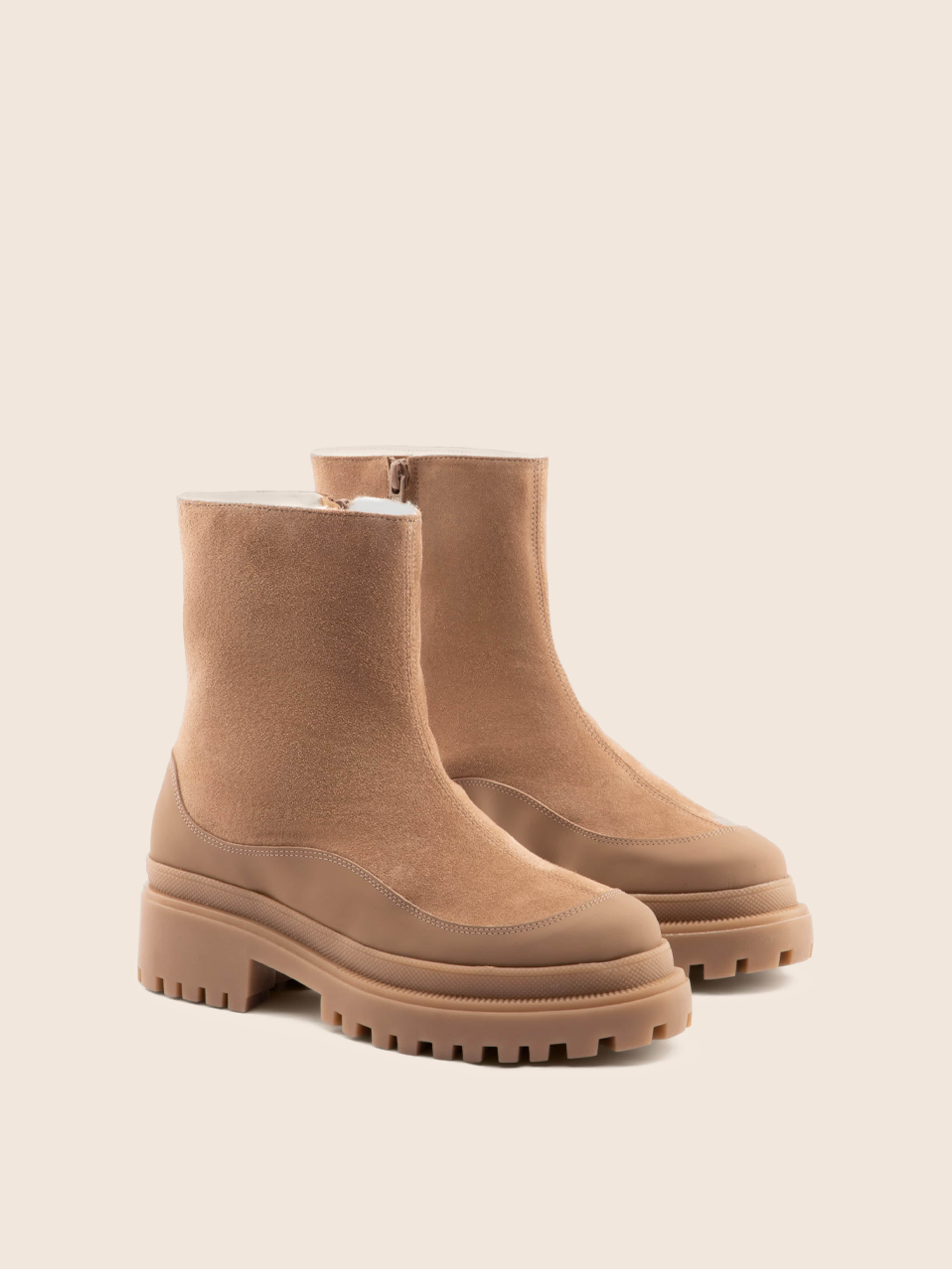 Nisa Tan Winter Boot