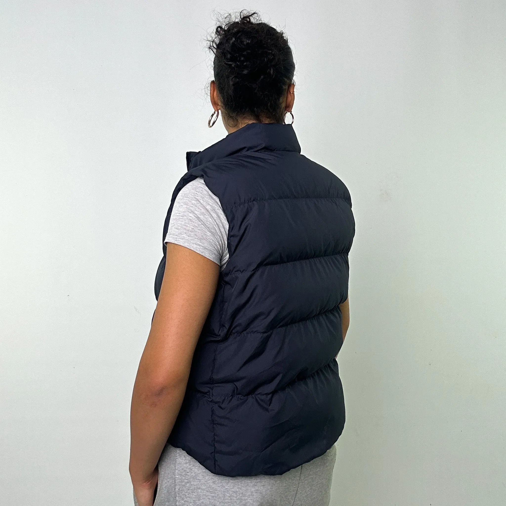 Obsidian Black 90s Polo Ralph Lauren Puffer Jacket Coat Gilet ()