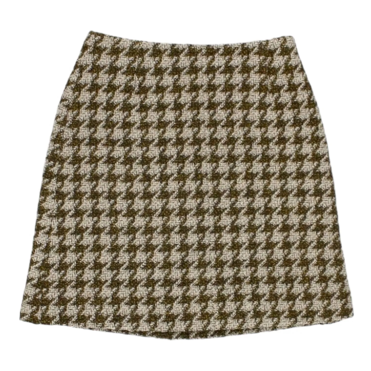 Orla Kiely Green Houndtooth Skirt