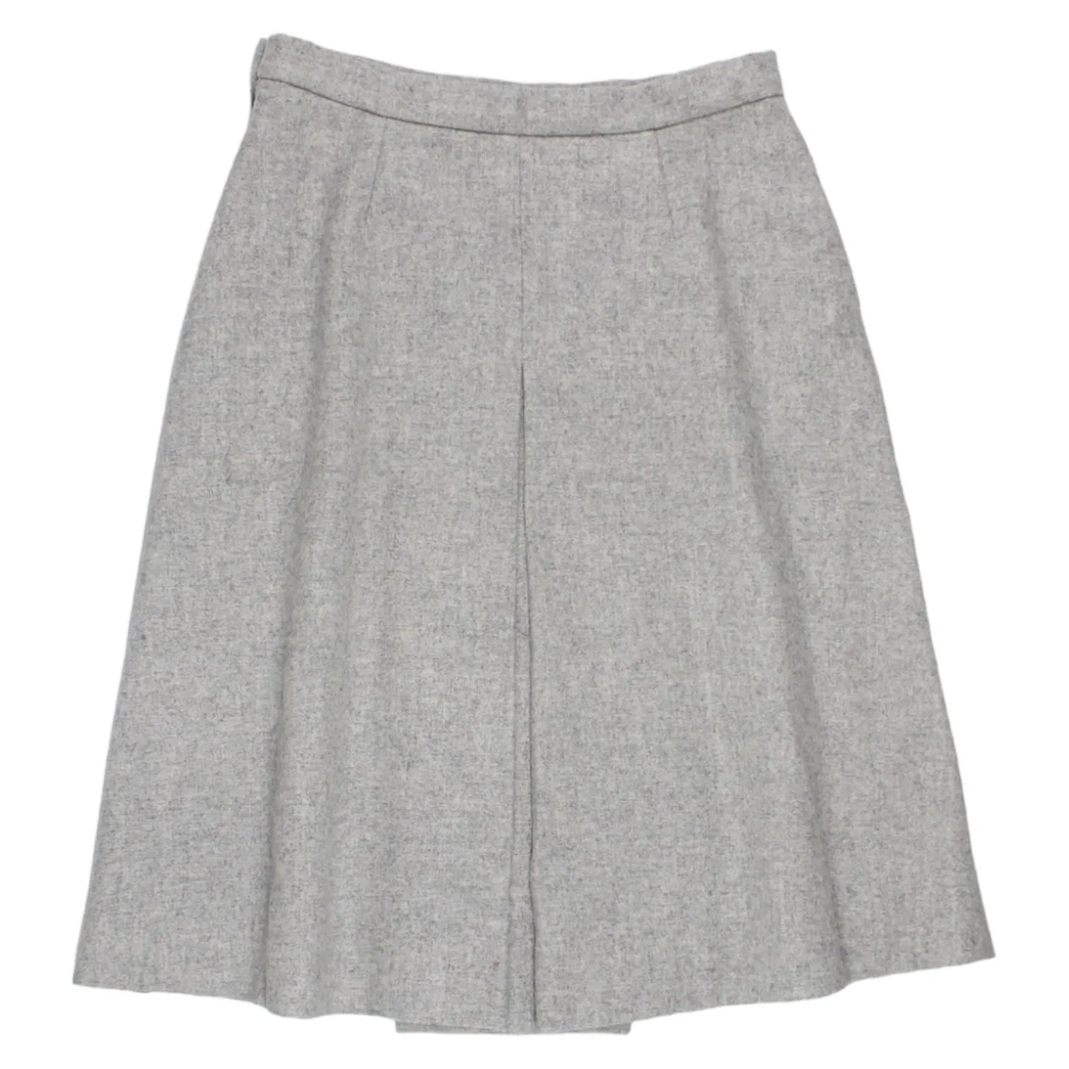 Orla Kiely Grey Flannel Front Pleat Skirt