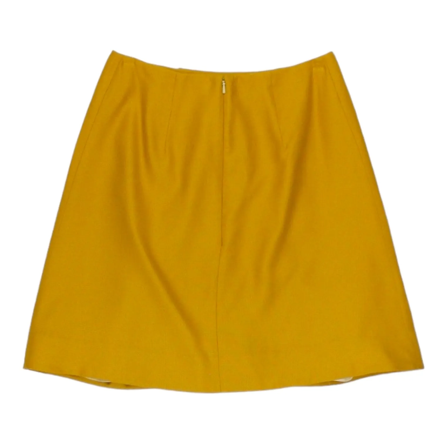 Orla Kiely Mustard Mini Skirt