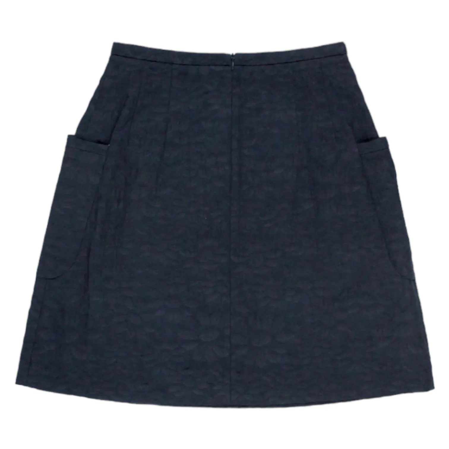 Orla Kiely Navy Daisy Organza Skirt