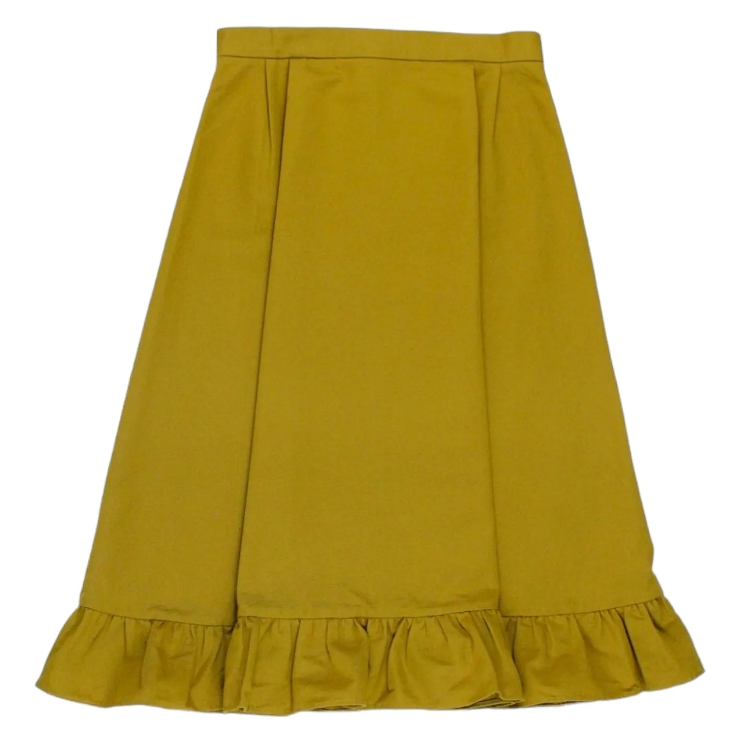 Orla Kiely Ochre Grosgrain Skirt