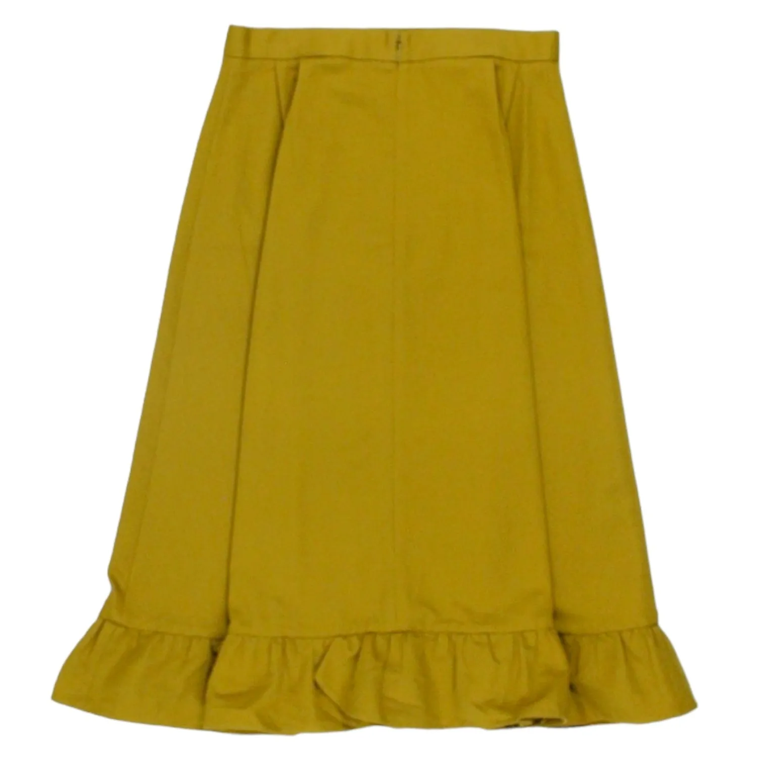 Orla Kiely Ochre Grosgrain Skirt