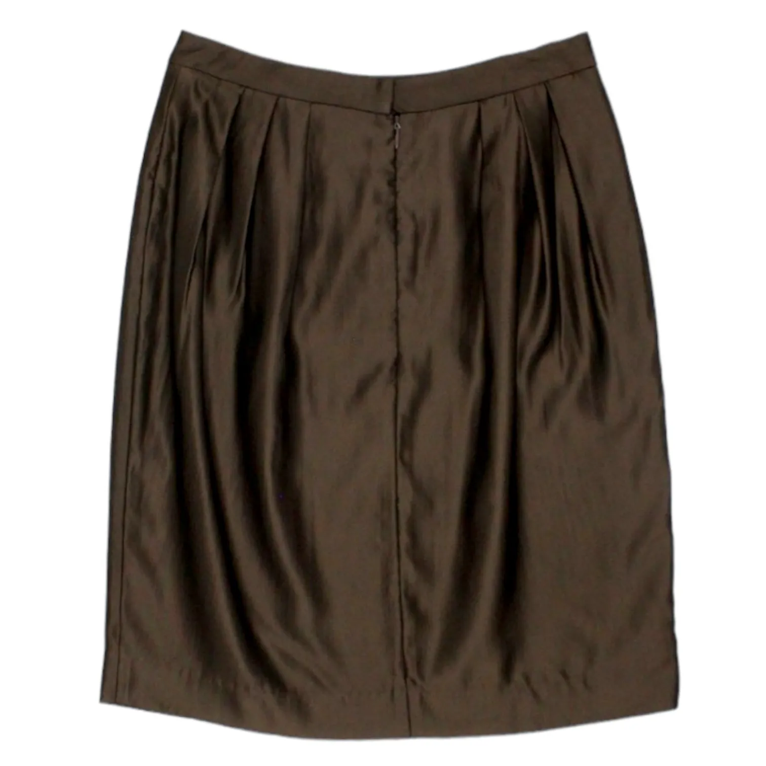 Orla Kiely Walnut Pleated Skirt