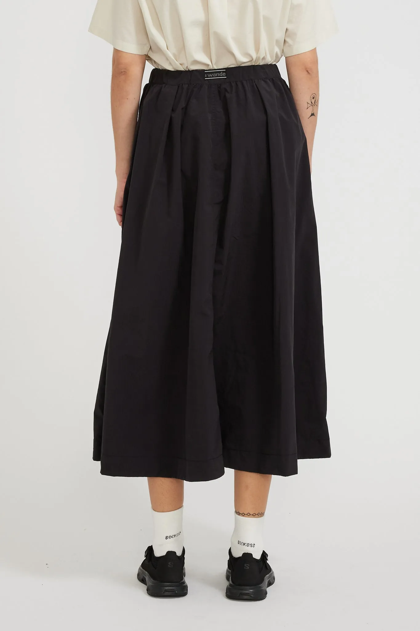 Oversized Cargo Skirt Black