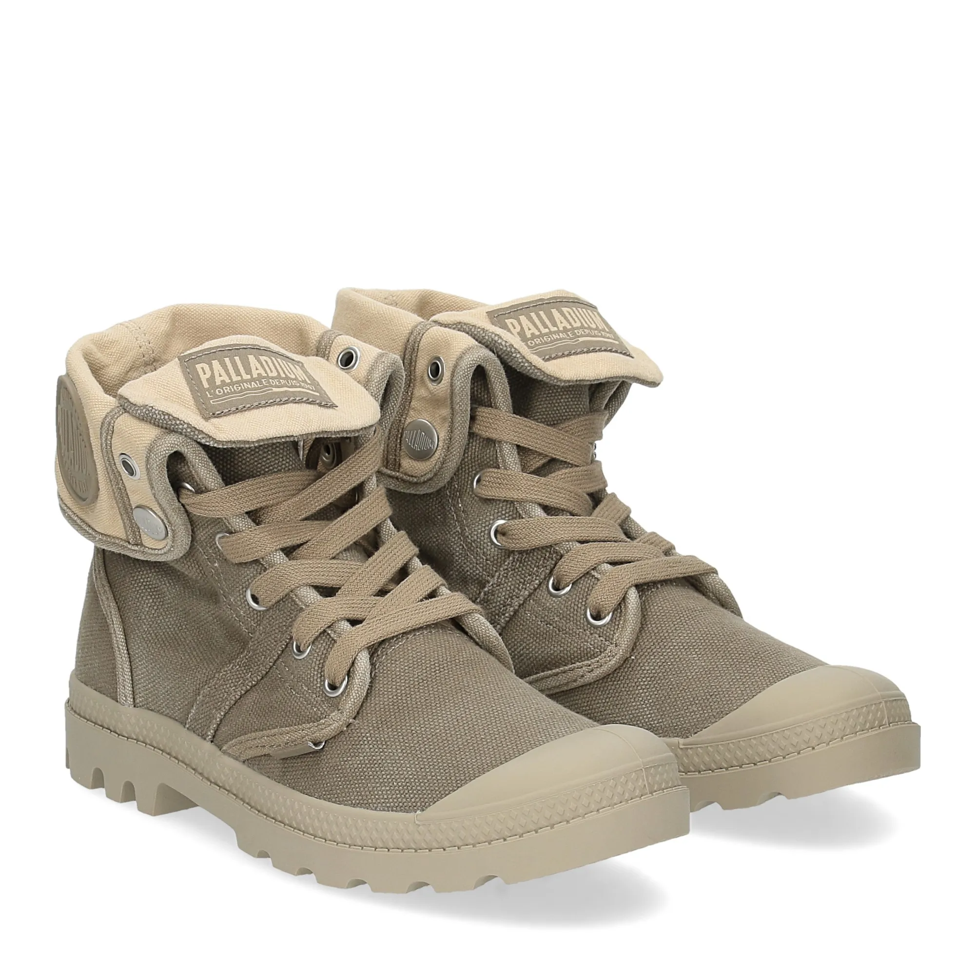 Palladium lady pallabrouse baggy dusky green safari - Al Siletto | Al Siletto