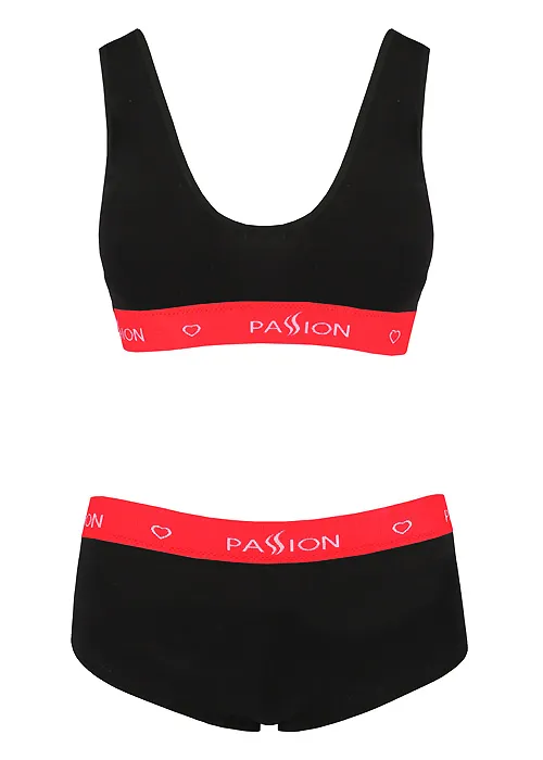 Passion Sports Edition Bra And Boyshort Set ()