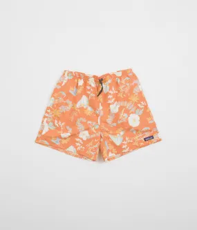 Patagonia Baggies 5 Shorts - Climb Hike Surf: Tigerlily Orange