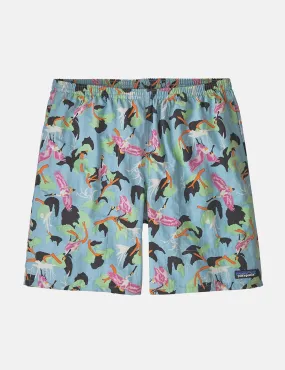 Patagonia Baggies Longs Shorts (7) - Spoonbills: Big Sky Blue