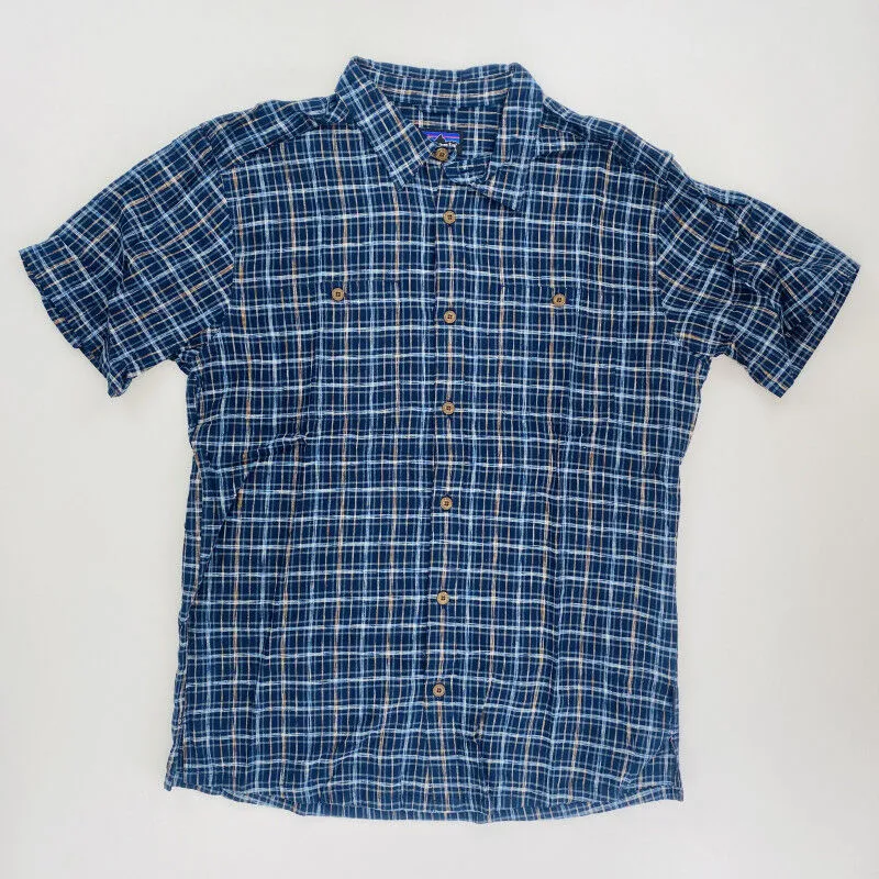 Patagonia  M'S Back Step Shirt - Camicia di seconda mano - Uomo - Blu - M