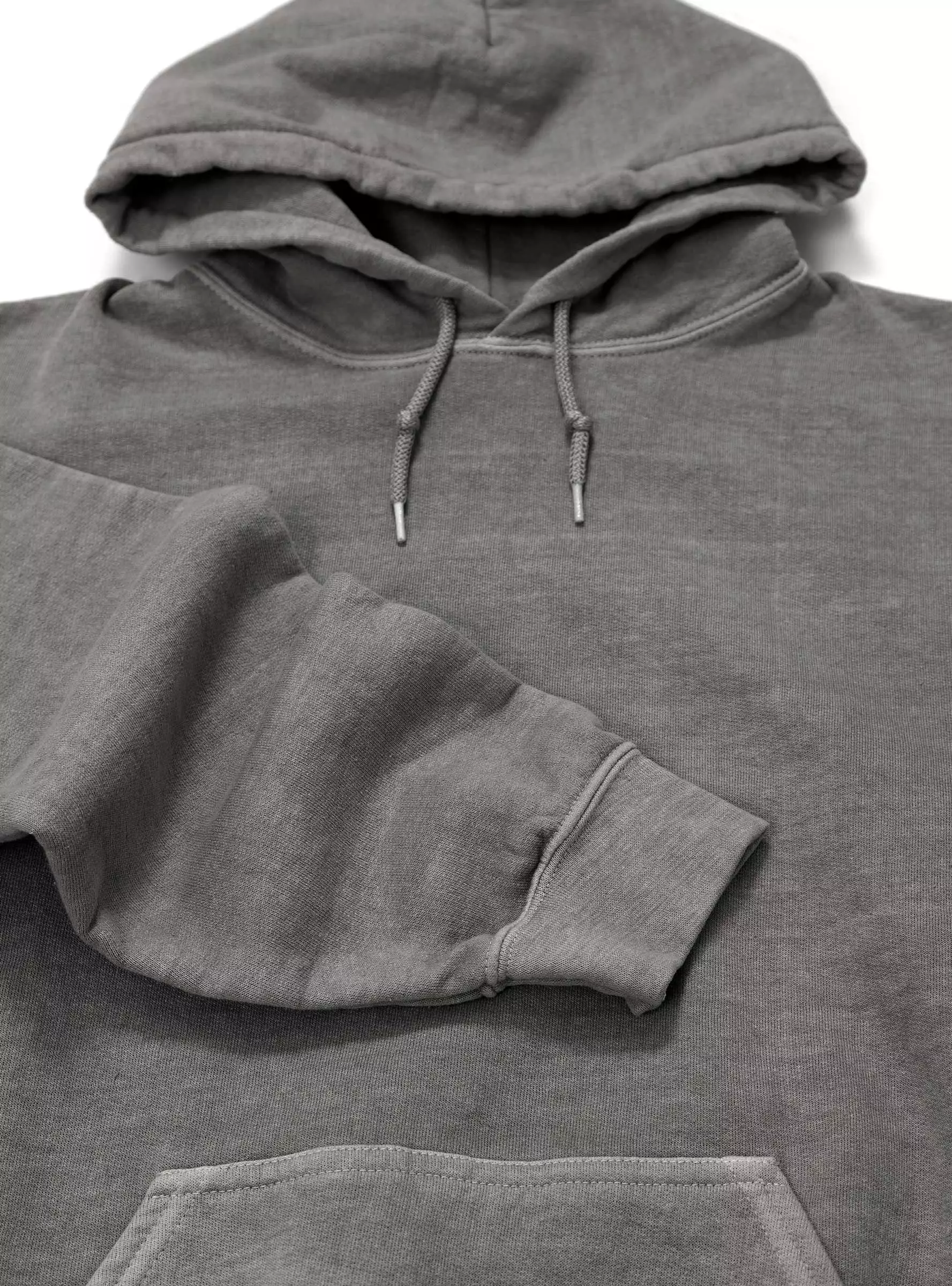 Pigment Dyed Hoodie Black