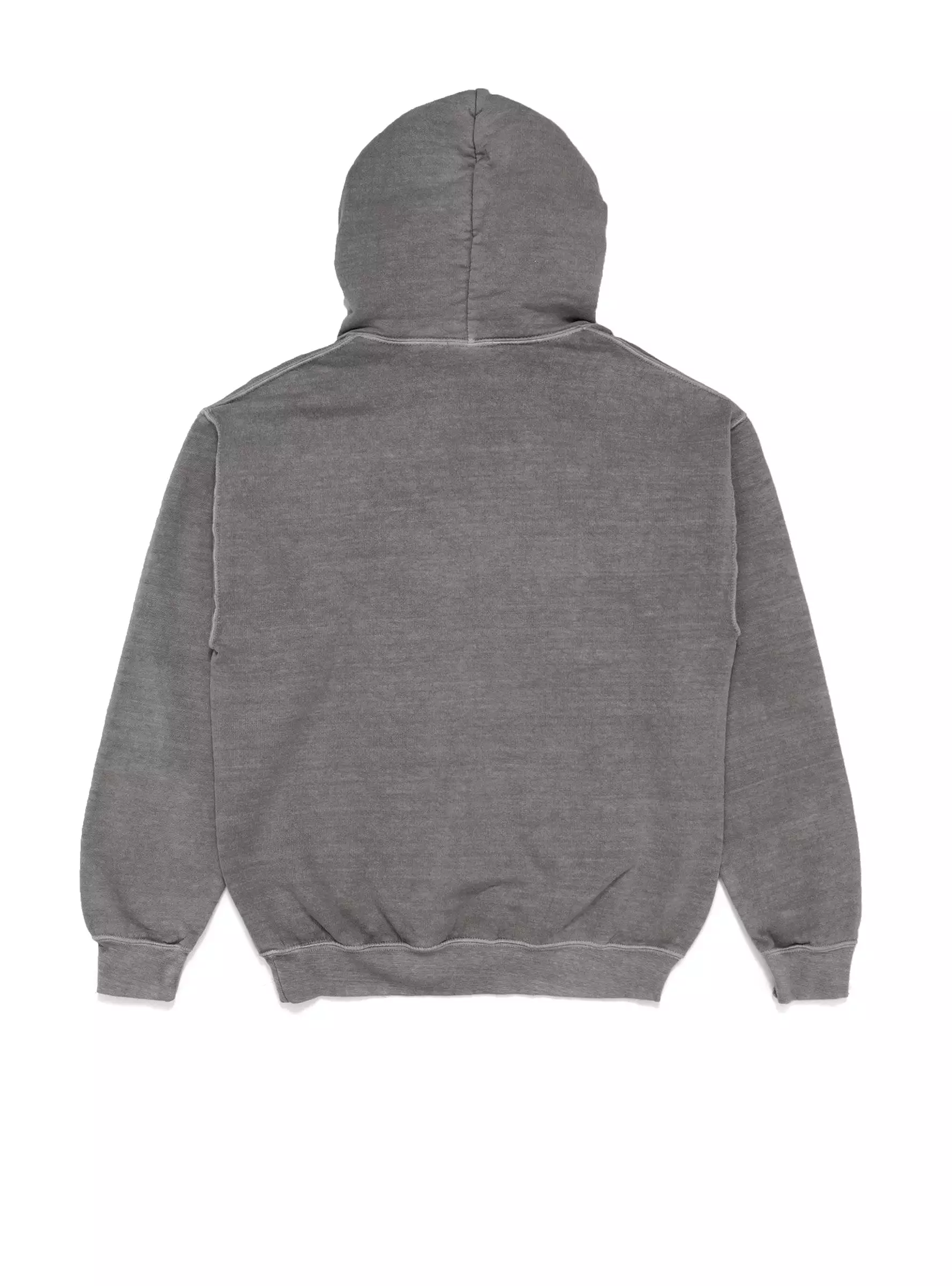 Pigment Dyed Hoodie Black