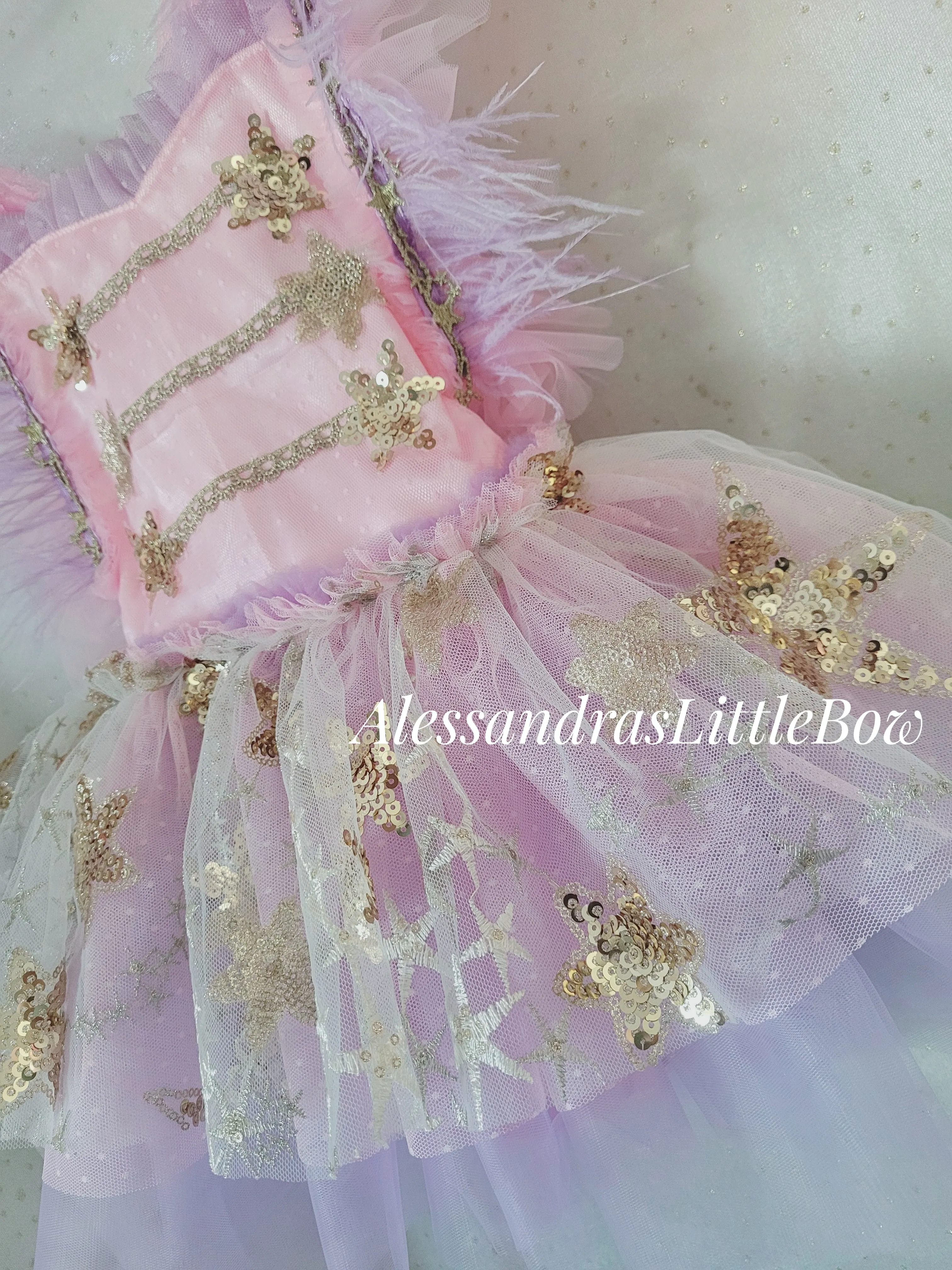 Pink Nutcracker Whimsical Romper