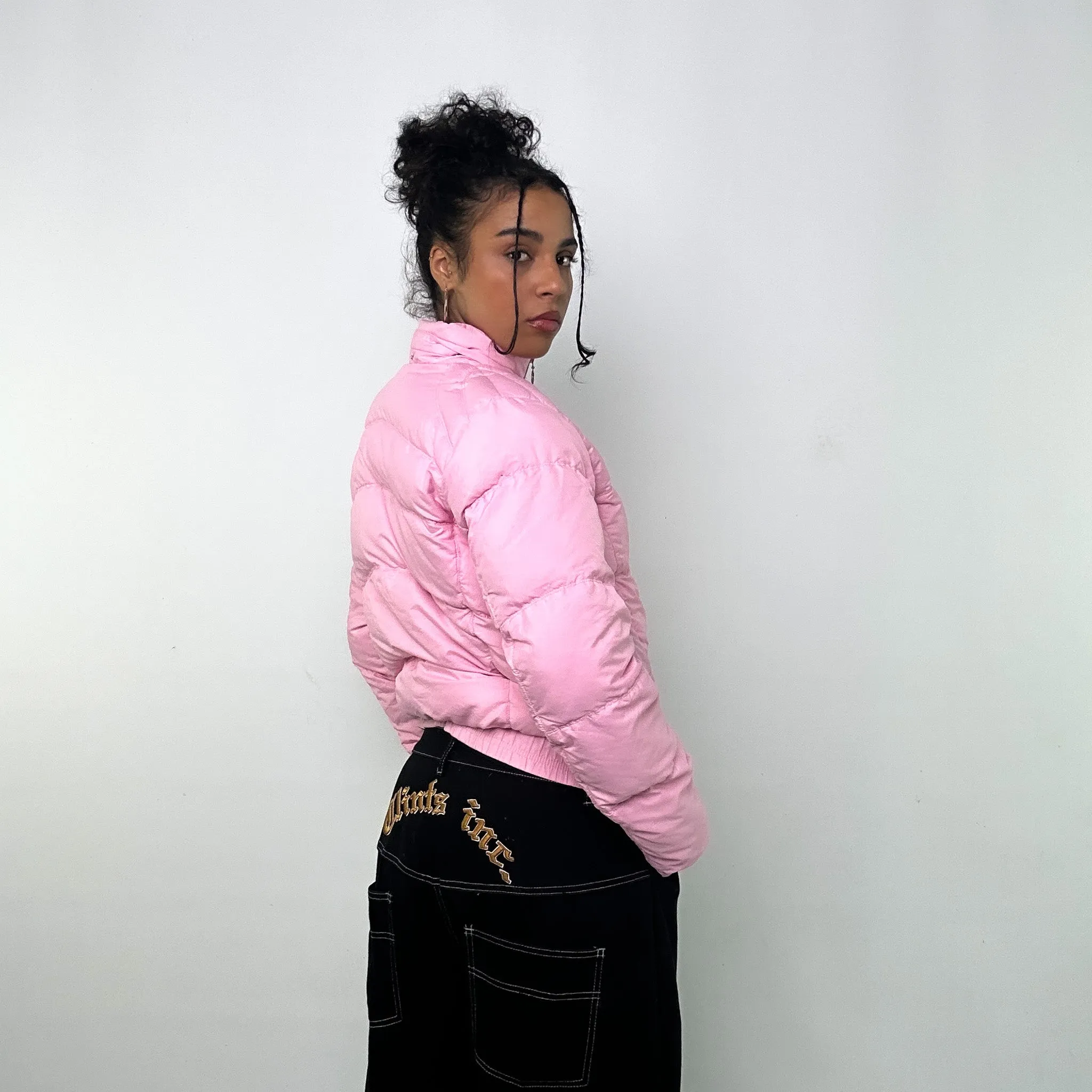 PINK Y2KS NIKE PUFFER JACKET COAT (