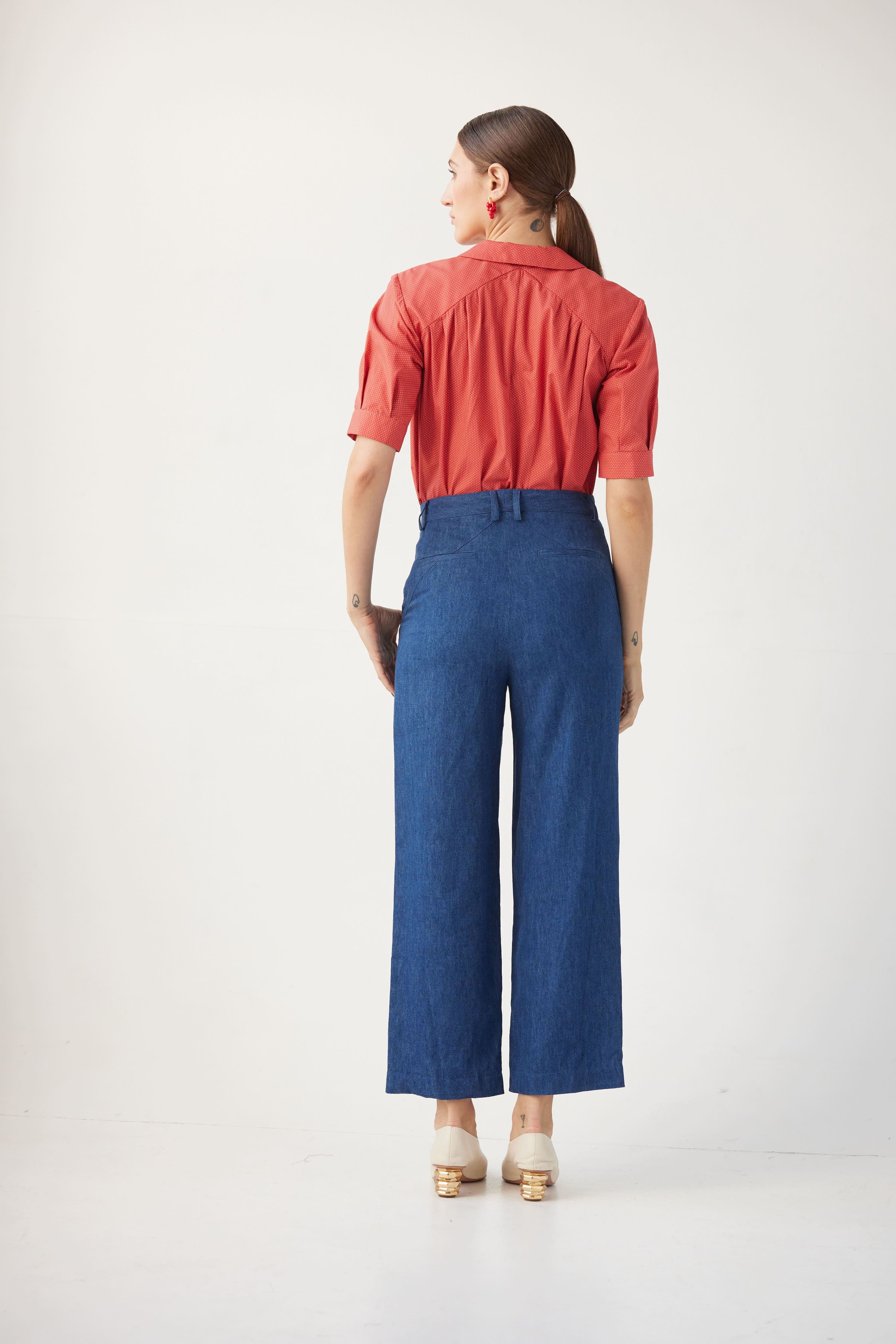 Piper Pant in Soft Denim