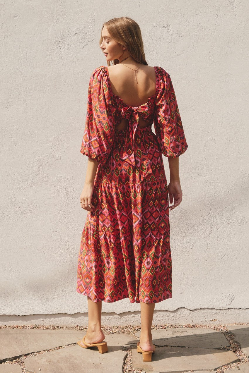 Positano Midi Dress