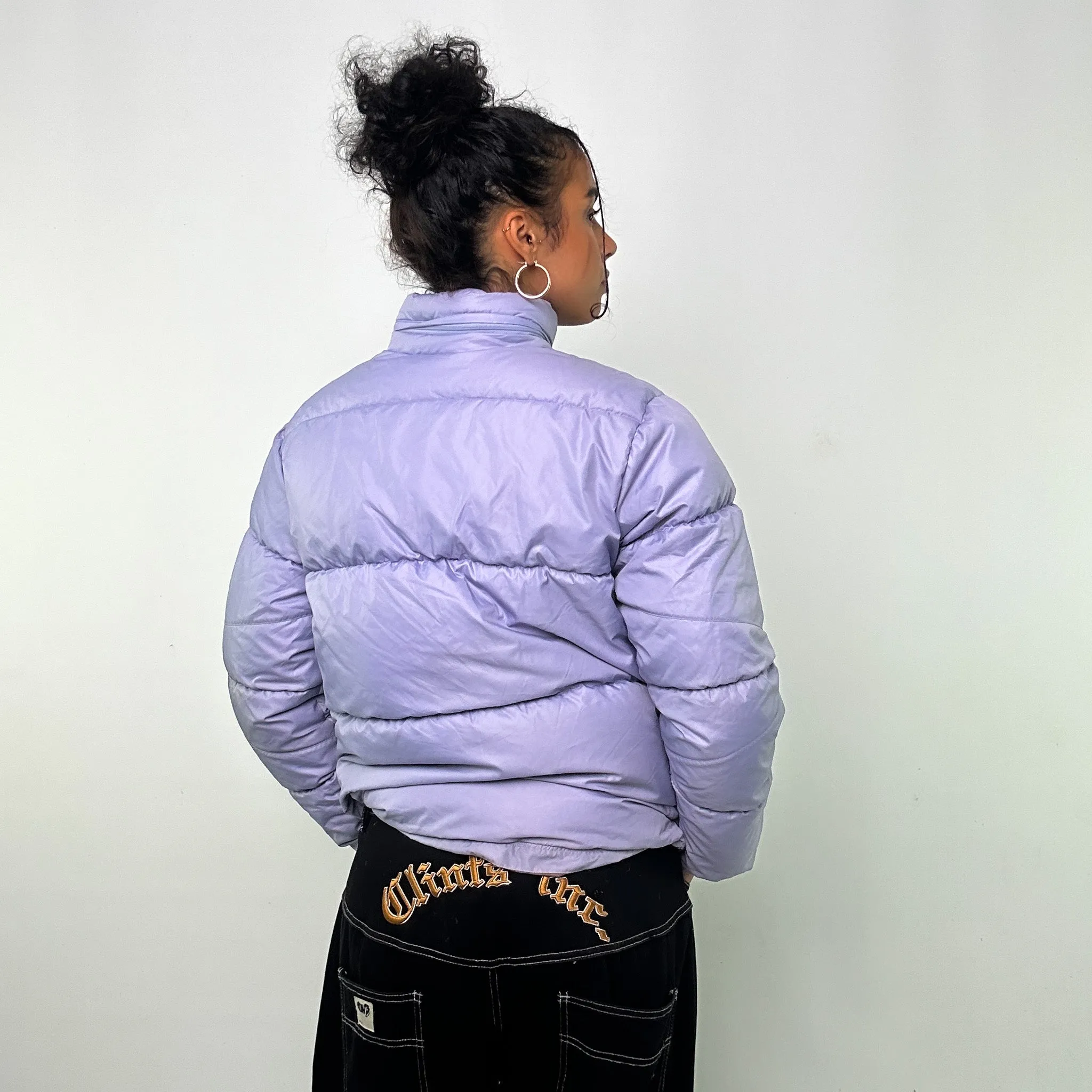 PURPLE Y2KS NIKE PUFFER JACKET COAT (