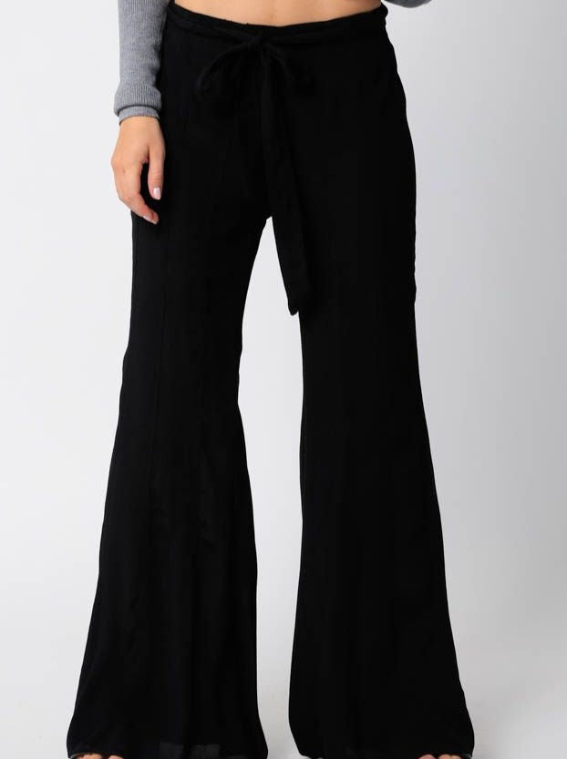 Sabrina Flare Pants Black