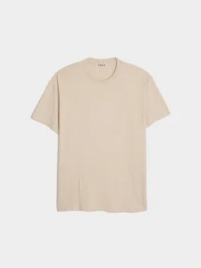 Seamless Crew Neck Tee, Top Brown