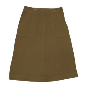 Seasalt Brown Cargo Style Skirt - Seconds