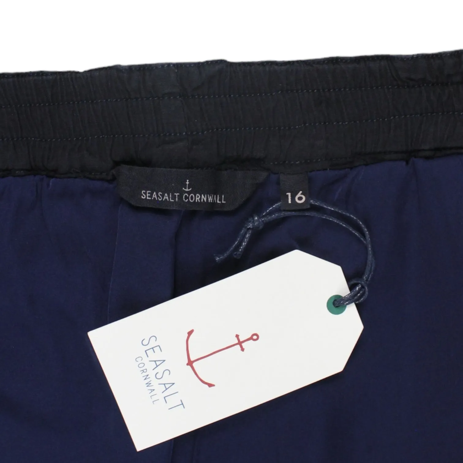 Seasalt Dark Navy Mariner Skirt - Seconds