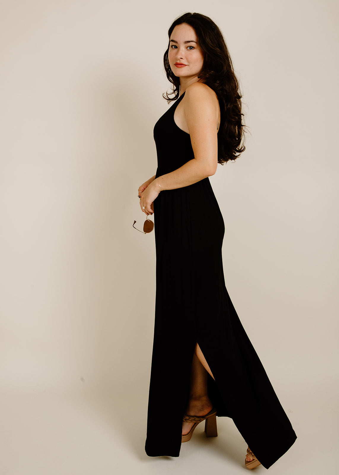 Selma Maxi Dress - Black