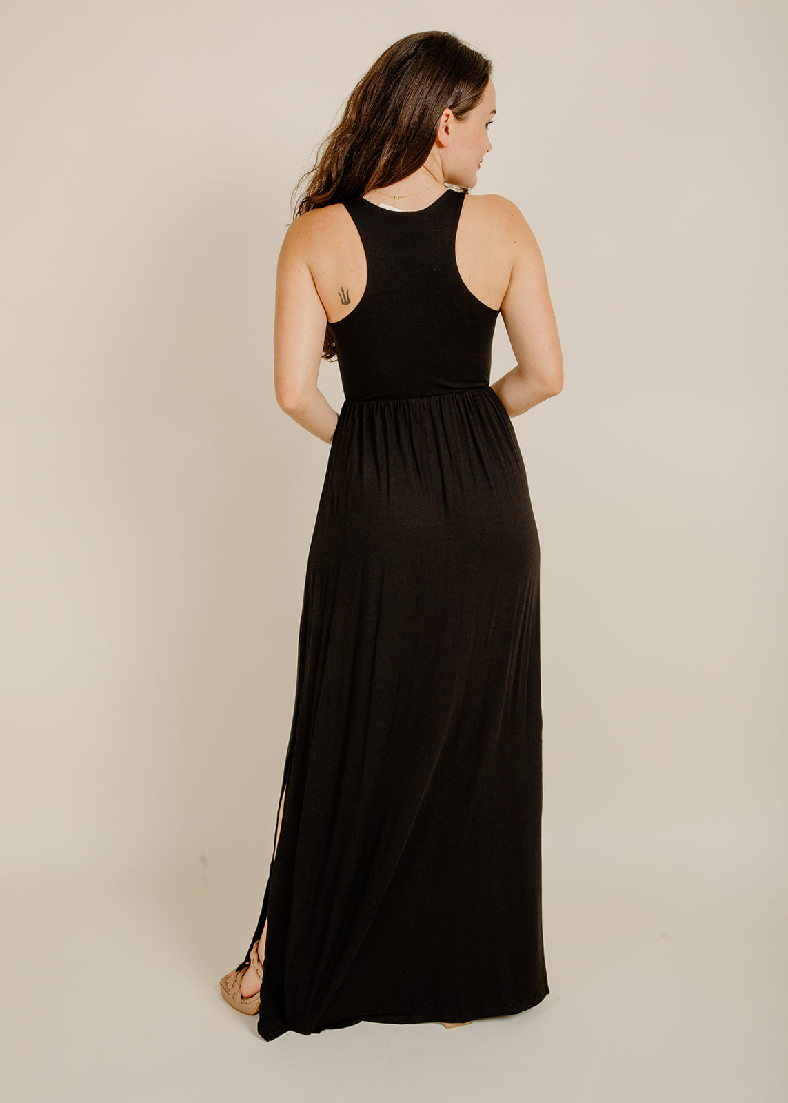 Selma Maxi Dress - Black