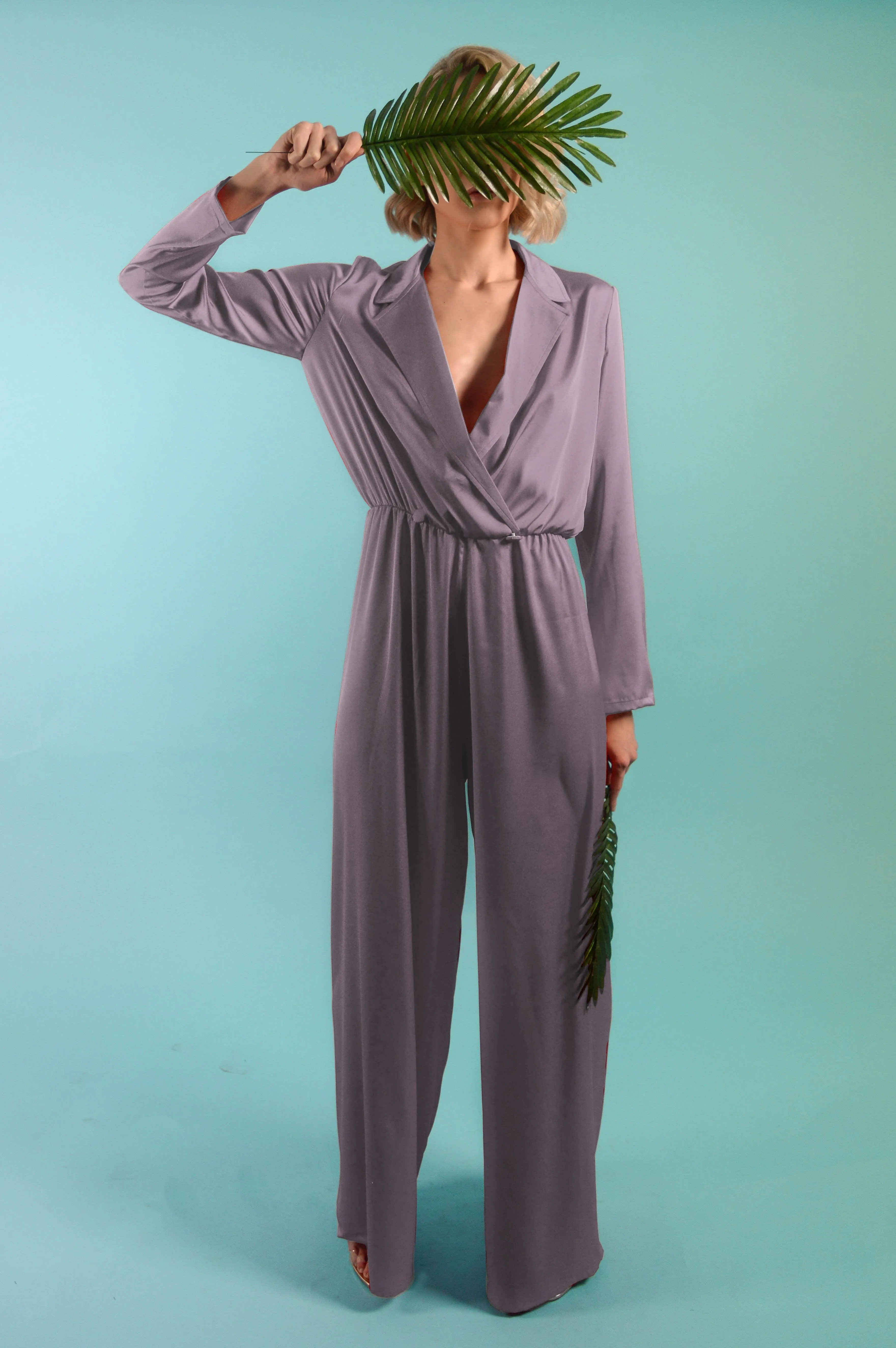 Silk Satin Jumpsuit