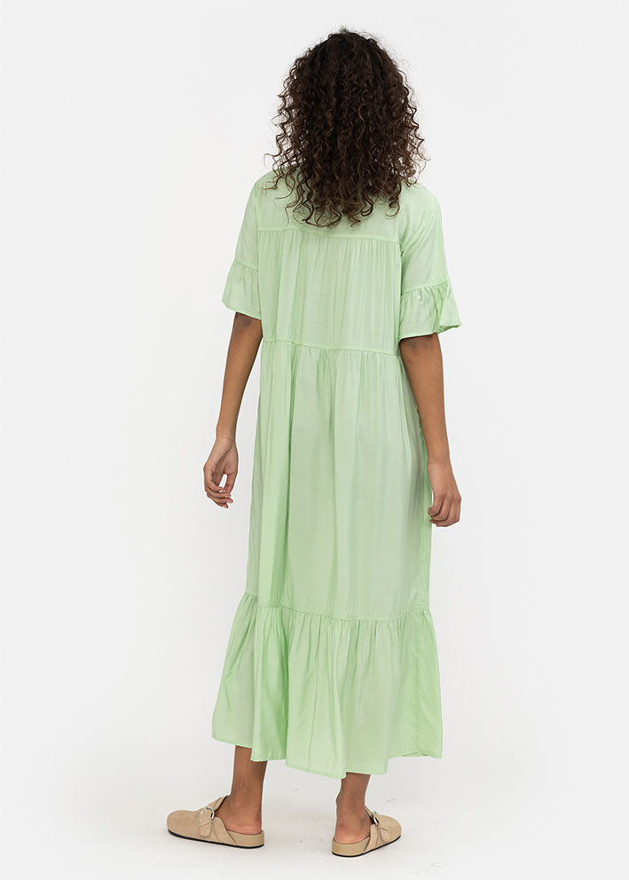 Soft Rebels Freja Midi Dress SR323-731 Quiet green