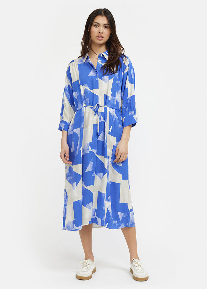 Soft Rebels Phoebe Midi Dress SR423-704 Kjole - Bold Graphic Dazzling