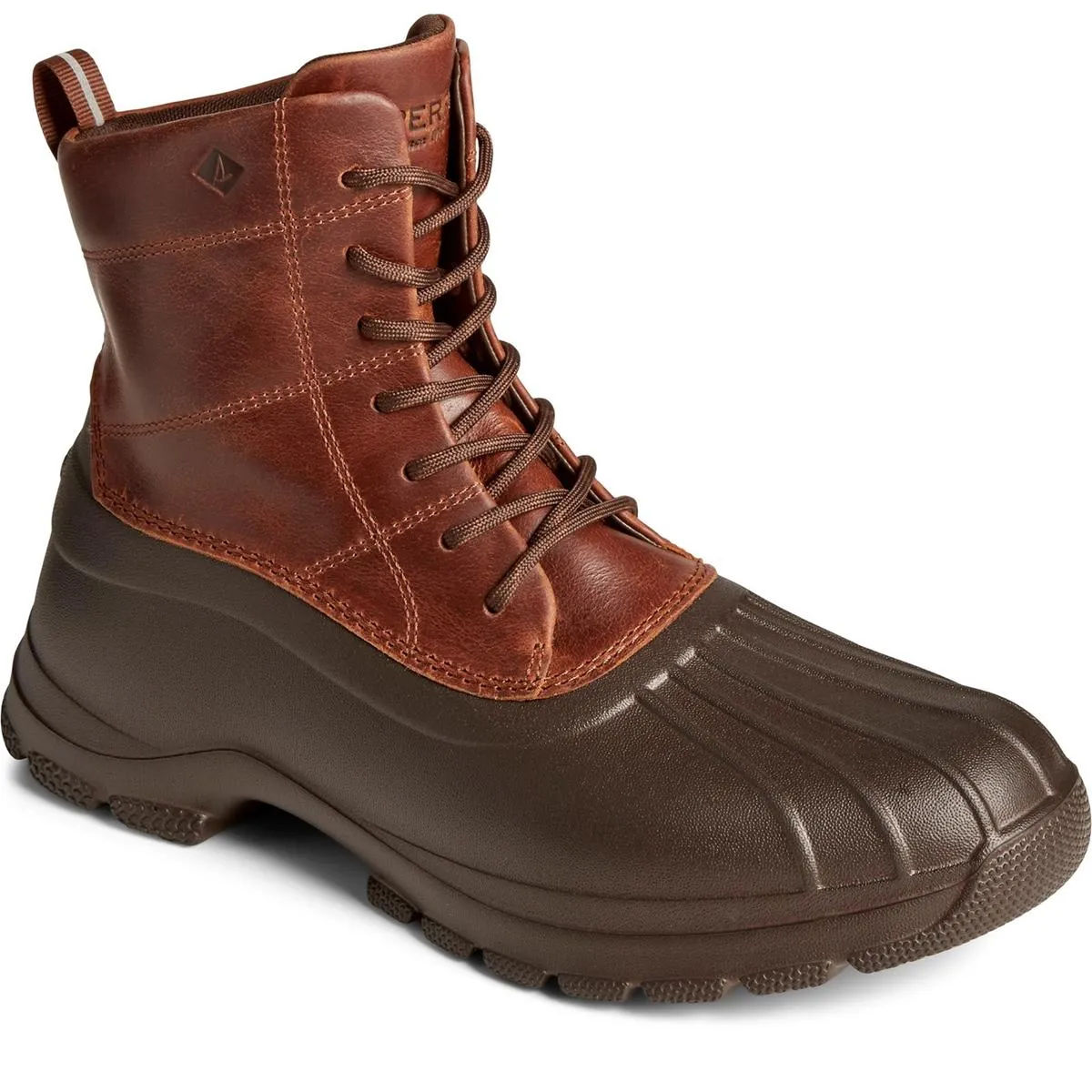 Sperry Duck Float Camo Boot Brown